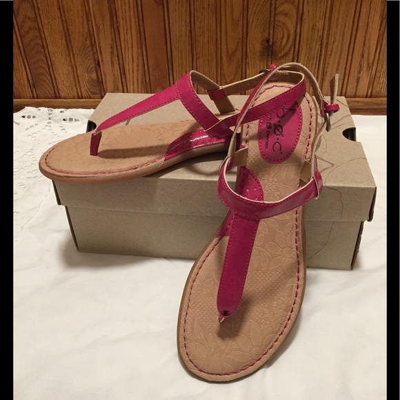 boc Shoes - BOC Born Concept Sandals- Sz 8. Pink. EUC!!